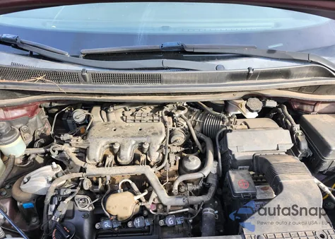 2016 Kia Sedona Lx из США, поврежденный, VIN KNDMB5C1XG6128511